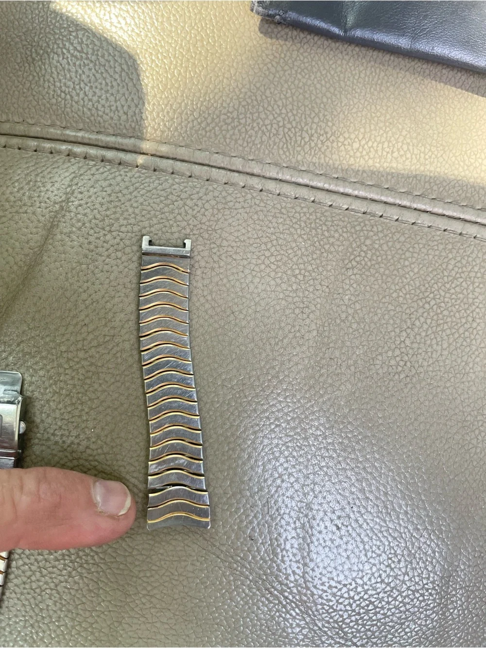 Ebel Sport Classic Midi Wave Two-Tone Watch Band Bracelet Stainless steel / 18k